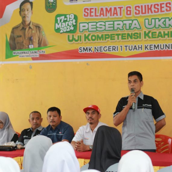 UKK SMK Negeri 1 Tuah Kemuning Melaksanakan Uji Kompetensi Keahlian Thn.2024/2025 UKK SMK Negeri 1 Tuah Kemuning Melaksanakan Uji Kompetensi Keahlian Thn.2024/2025